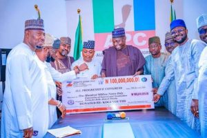 Kogi youths donates N100m for Tinubu nomination form