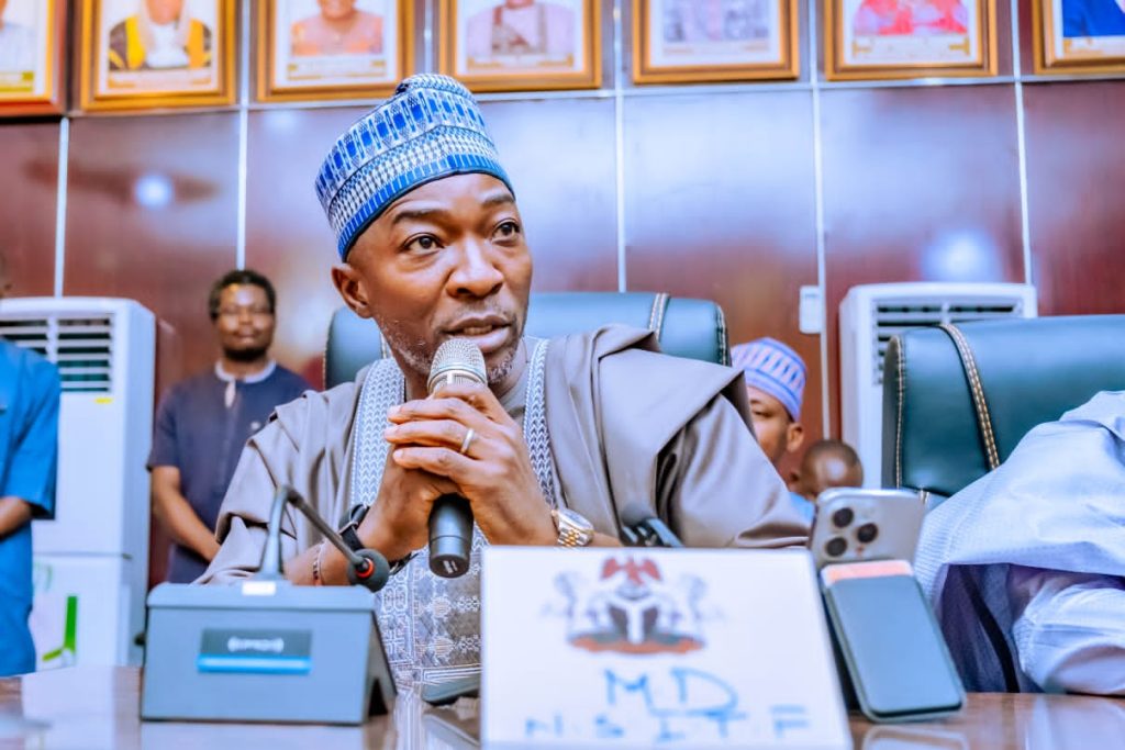 Managing Director and Chief Executive of the Nigeria Social Insurance Trust Fund (NSITF), Barrister Oluwaseun Faleye