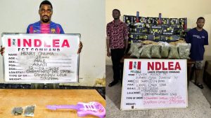 NDLEA arrests cocaine suspects
