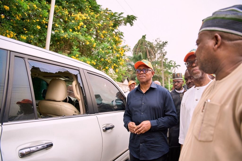 Peter Obi, ADC leaders escape assassination attempt in Edo; Atiku condemns attack