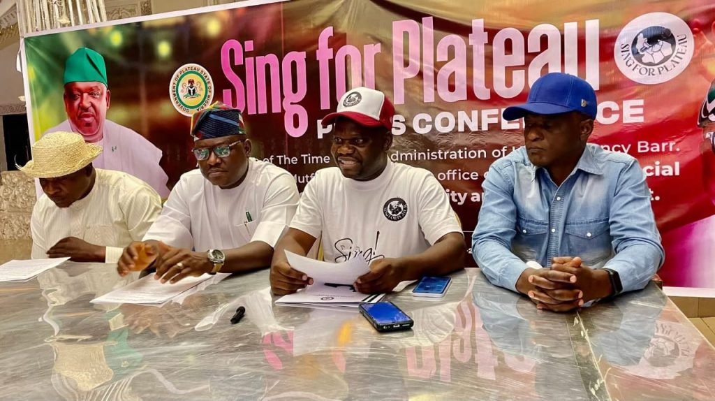 Plateau Govt launches ‘Sing for Plateau’ initiative to empower young creatives, rebrand state