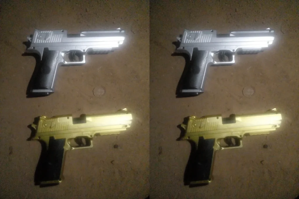 Police arrest 2 suspected robbers, recover toy pistols in Oyo