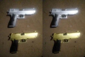 Police arrest 2 suspected robbers, recover toy pistols in Oyo