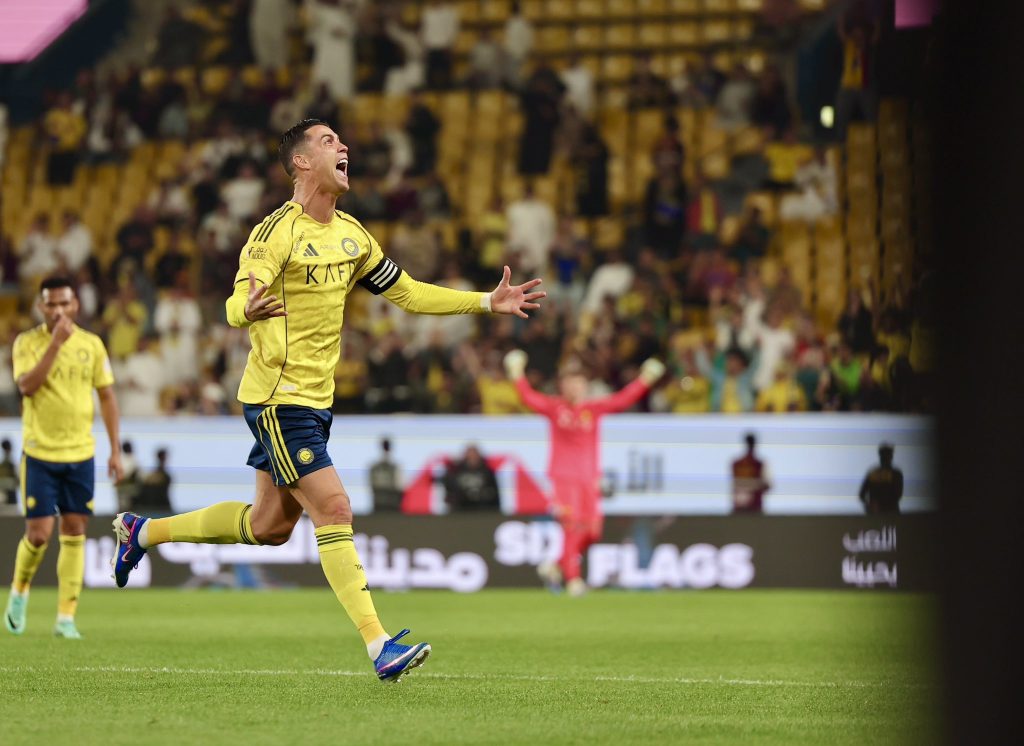 Ronaldo score in Saudi Arabia 1