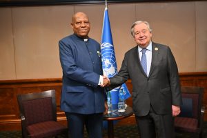 Shettima and UN Secretary General Guterres