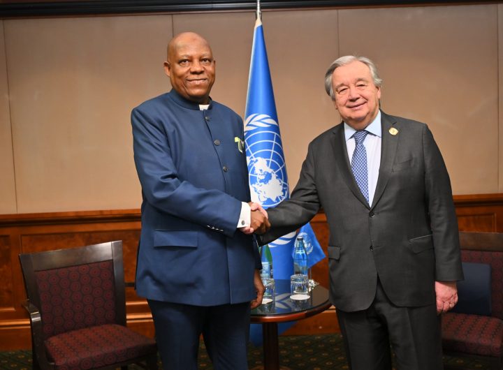 Shettima and UN Secretary General Guterres