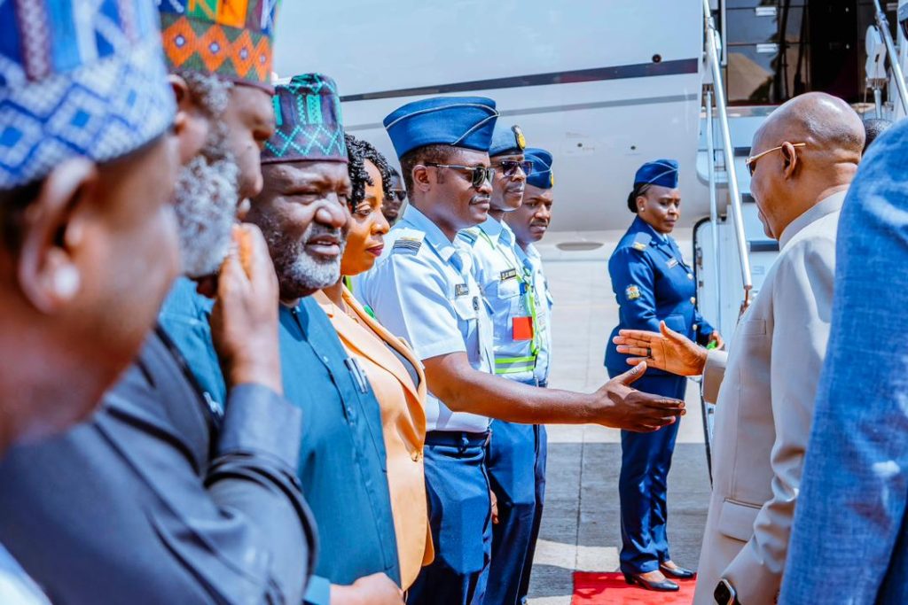 Shettima departs Abuja to represent Tinubu at 2026 AU Summit 3 Shettima departs Abuja to represent Tinubu at 2026 AU Summit