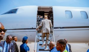 Shettima departs Abuja to represent Tinubu at 2026 AU Summit