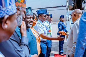 Shettima departs Abuja to represent Tinubu at 2026 AU Summit