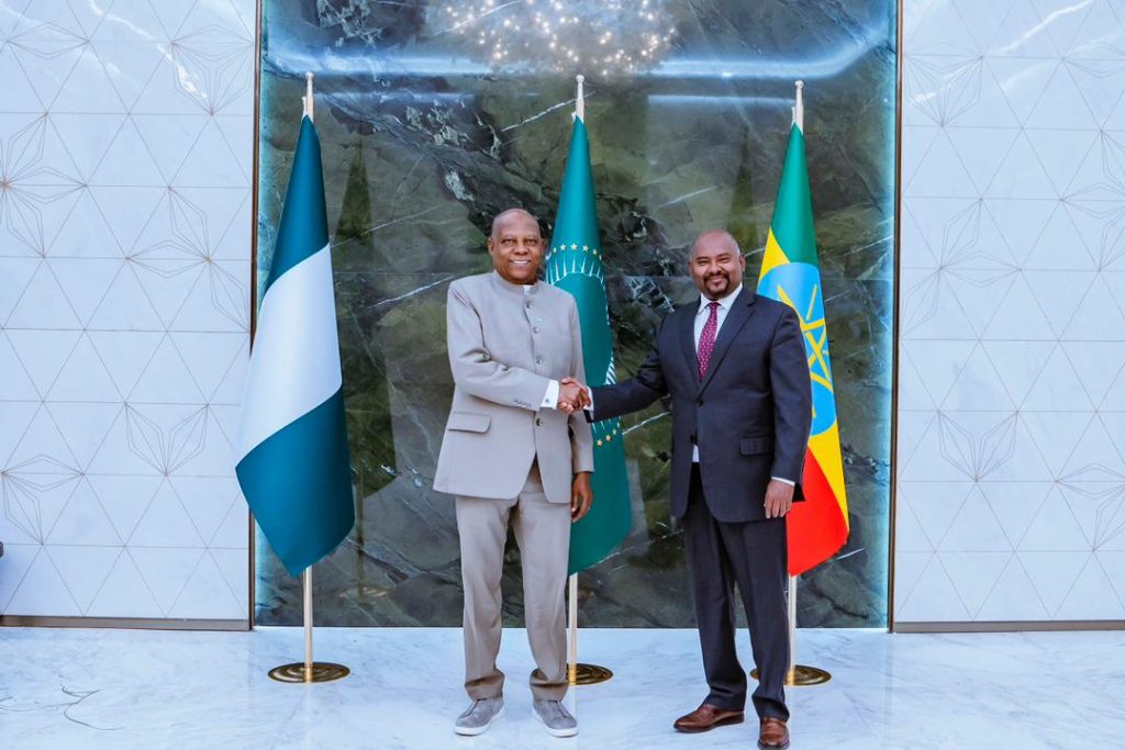 UPDATED: Shettima arrives Ethiopia ahead of AU Summit