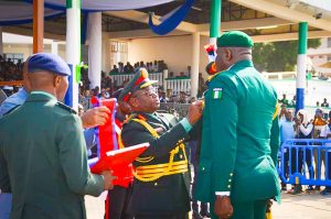 Sierra Leone honours Nigeria's CDS, General Olufemi Oluyede, with Grand Commander of the Order of the Rokel award.
