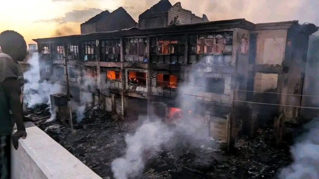 Fire ravages Singer Market in Kano, over ₦5bn goods destroyed