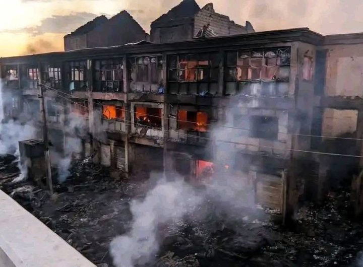 Fire ravages Singer Market in Kano, over ₦5bn goods destroyed