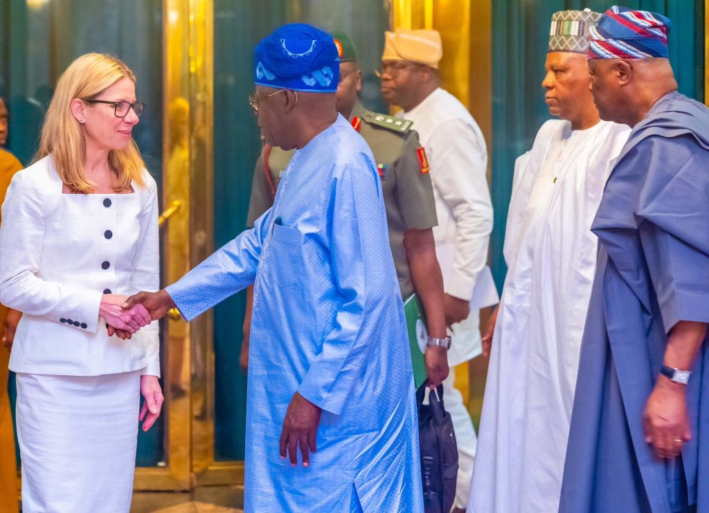: President Tinubu, VP Shettima Welcome World Bank Delegation Led by Anna Bjerde at State House, Abuja