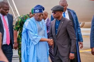 President Bola Tinubu and Benue State Governor, Hyacinth Alia