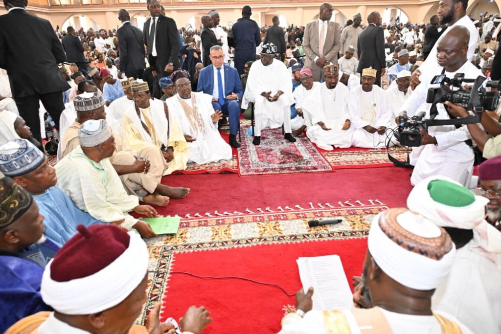 Imam prays for Tinubu at Matawalle children's wedding