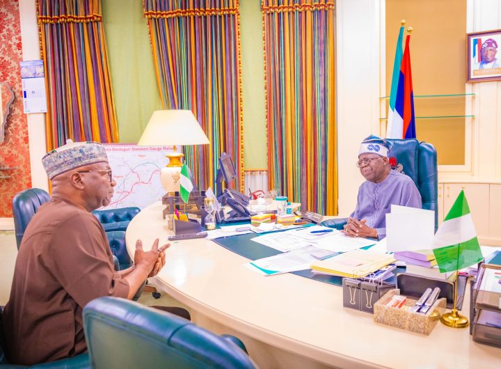 Tinubu meets Kwara Governor Abdulaziz
