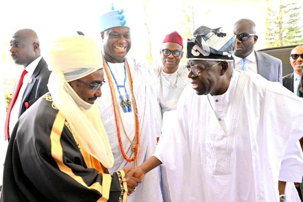 Tinubu to young health fellows: Serve with honour, humility and courage, the Nation believes in you 3 Tinubu meets religious leader