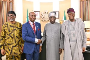 Tinubu receives new tax Ombudsman John Nwabueze