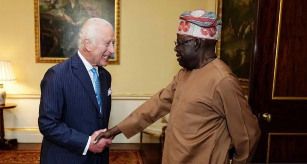 President Bola Tinubu and King Charles III