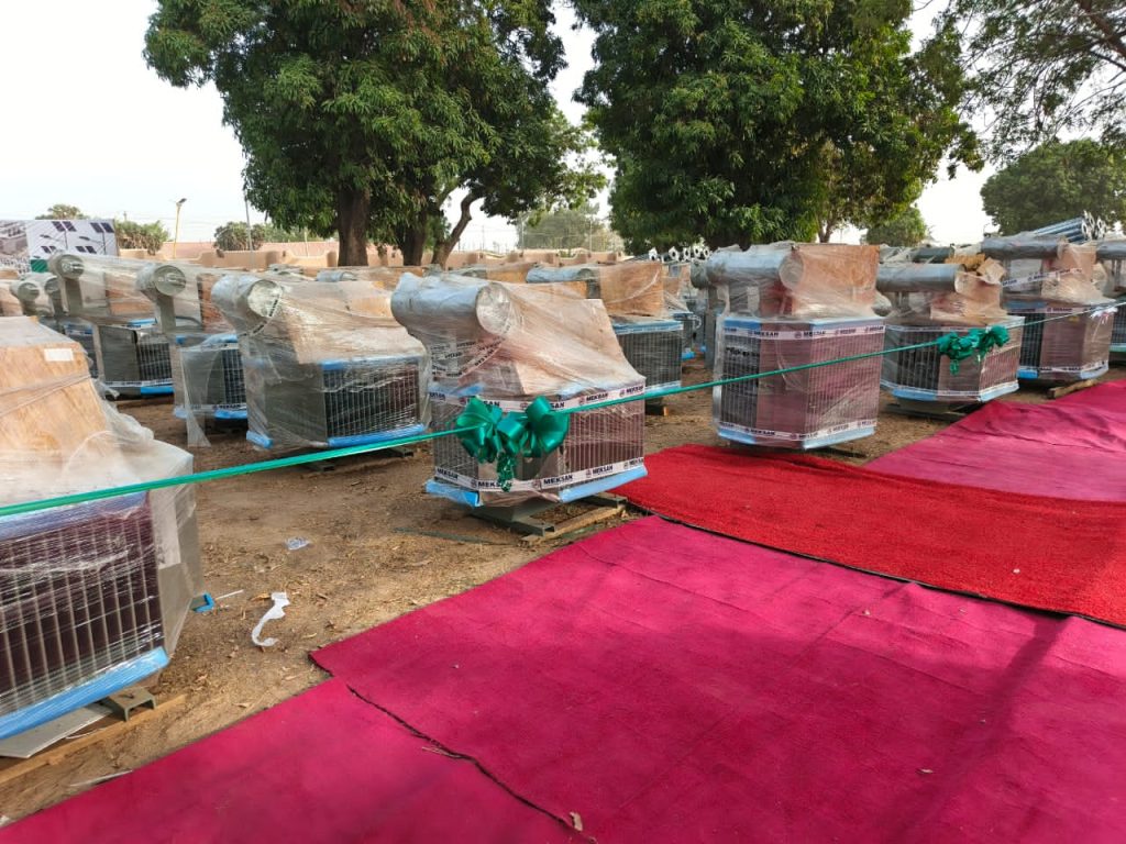 Uba Sani flags off distribution of 600 transformers, 10,000 solar streetlights in Kaduna 2 Transformer distributed by Kaduna Government