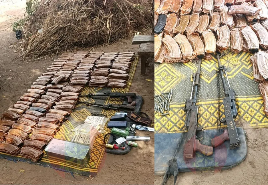 Troops intercept weapons from gun runners in Taraba