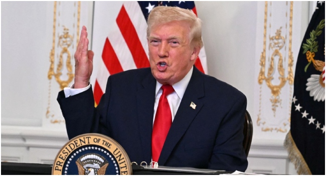 US President Donald Trump