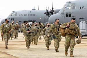 US military troops