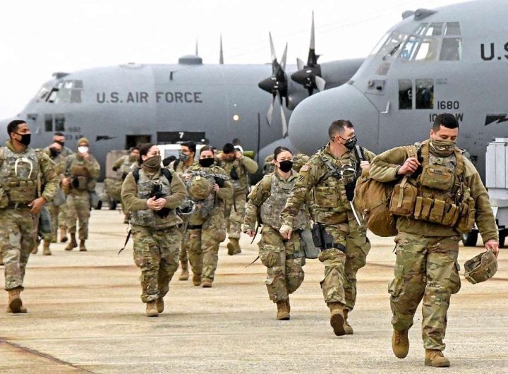 US military troops