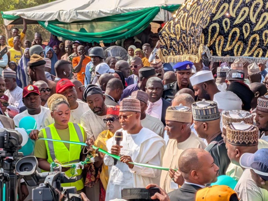 Uba Sani commissions 35km road linking 76 communities