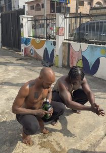 VDM visits Fela grave