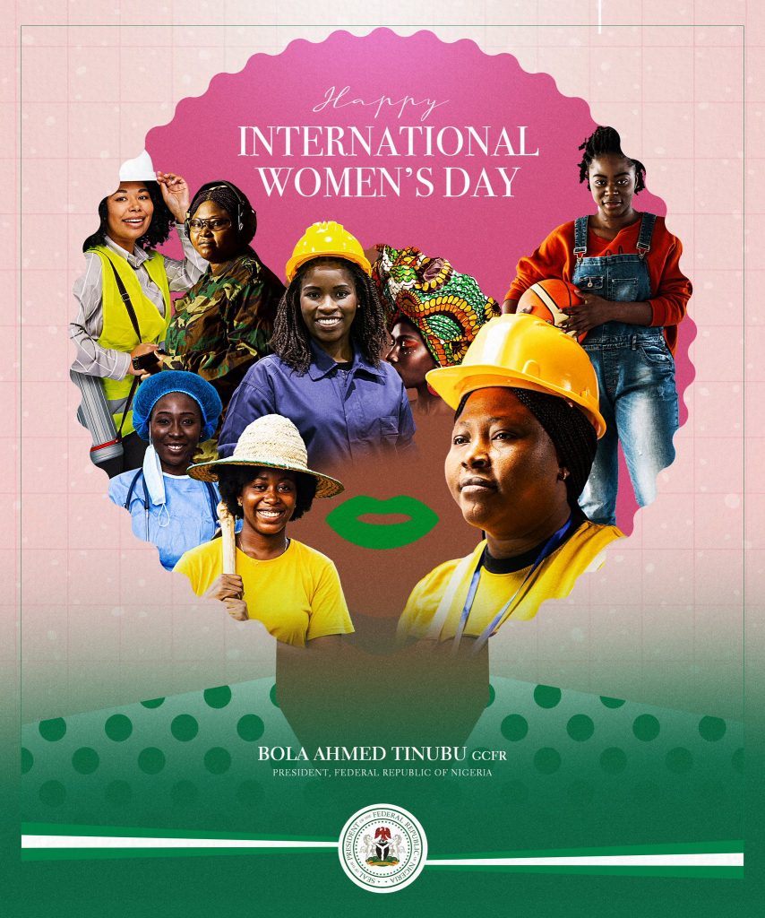 Tinubu celebrates Nigerian women on International Women’s Day, praises their role in nation building 2 20260309 092306
