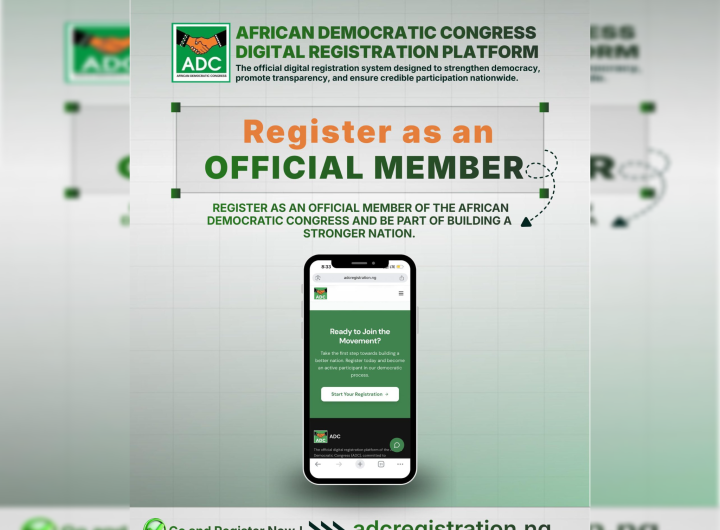 ADC begins free online membership registration across Nigeria