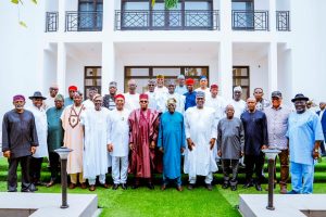 APC governors visits Tinubu in Lagos