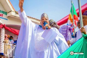 HARUNA Ajiya, newly elected APC chairman in Sokoto State