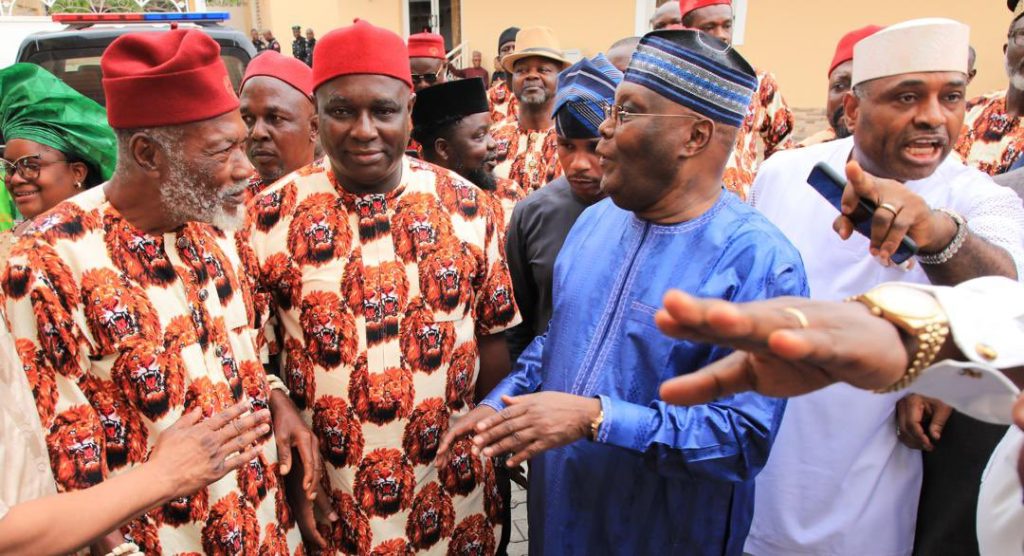 Atiku meets Enugu Polling Booths Vanguard 0A