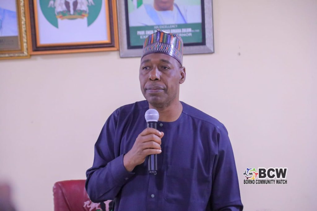 Zulum begs for forgiveness, urges politics without bitterness