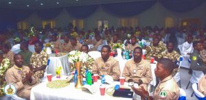 CAS observe Eid with troops in Maiduguri