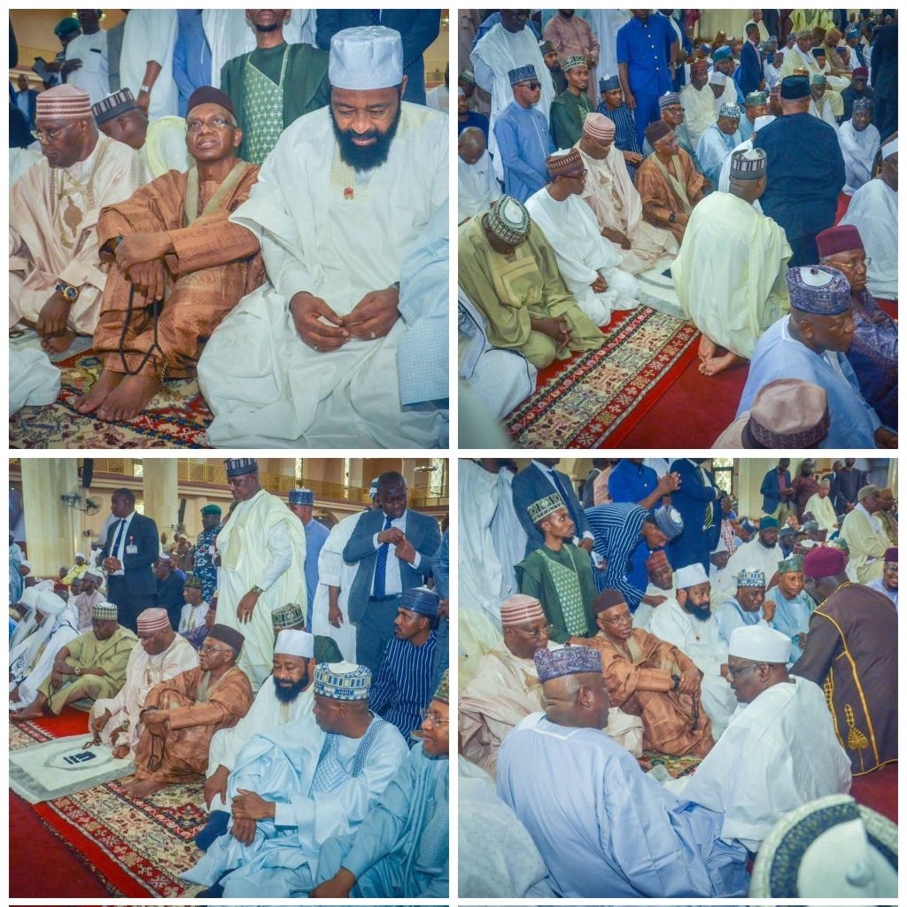 PHOTONews: Atiku, Obi, governors attend funeral prayer for El-Rufai’s mother in Abuja 4 El Rufai mothers burial