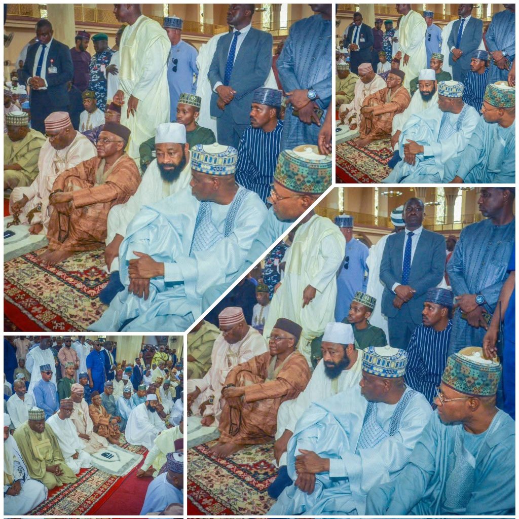 PHOTONews: Atiku, Obi, governors attend funeral prayer for El-Rufai’s mother in Abuja 3 El Rufai mothers burial