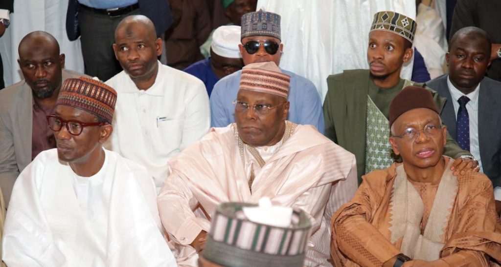 PHOTONews: Atiku, Obi, governors attend funeral prayer for El-Rufai’s mother in Abuja 2 Atiku, Obi, governors attend funeral prayer for El-Rufai’s mother in Abuja