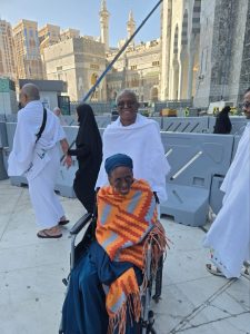 Former Kaduna State Governor, Nasiru El-Rufai and his late mother, Hajiya Umma El-Rufai