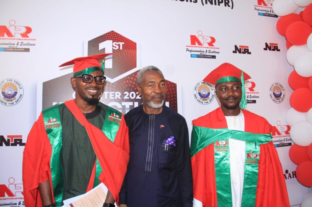 Emmanuel Ulayi inducted as member of NIPR