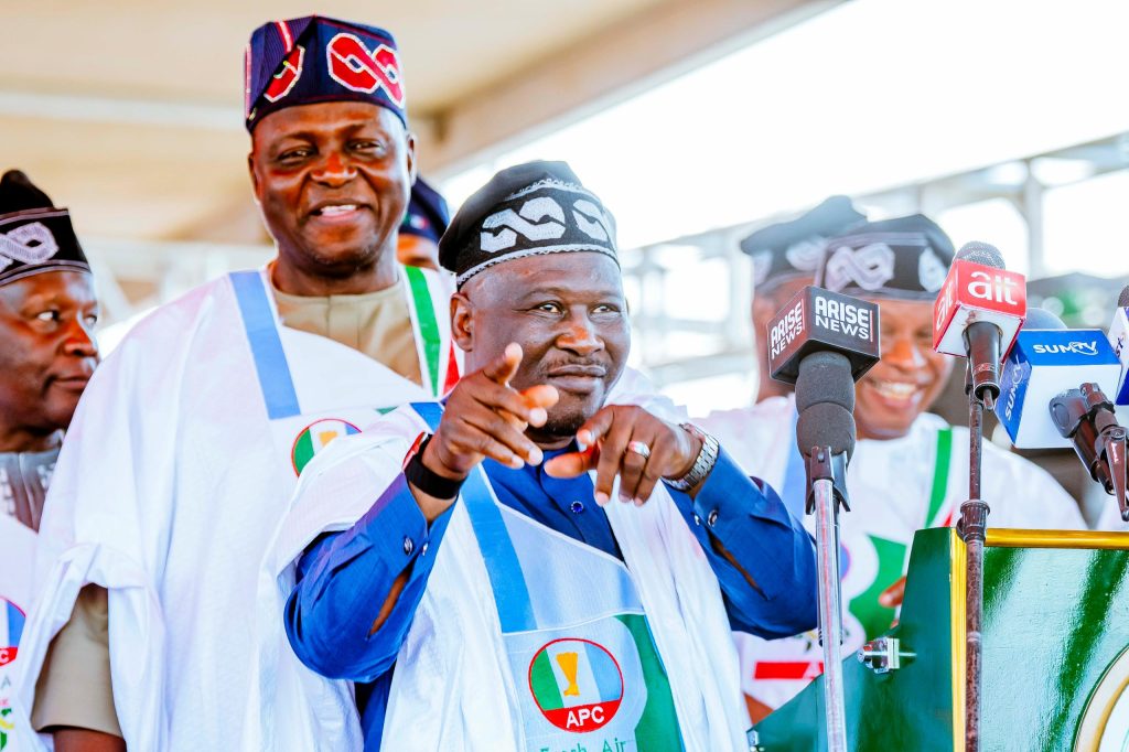 You're partners in APC's mission to build functional Nigeria, not strangers – Shettima tells Fintiri, supporters 2 Fintiri welcomed to APC