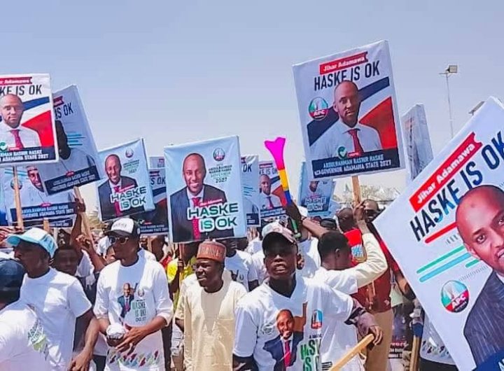 Haske Supporters at the Reception in Adamawa 1