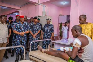 IGP Disu visits victims of Maiduguri bomb explosions