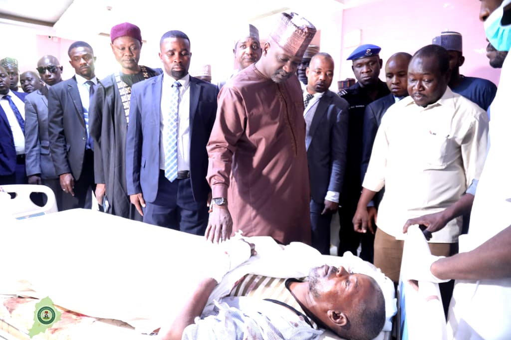 Kadafur visits UMTH, sympathises with bomb blast victims