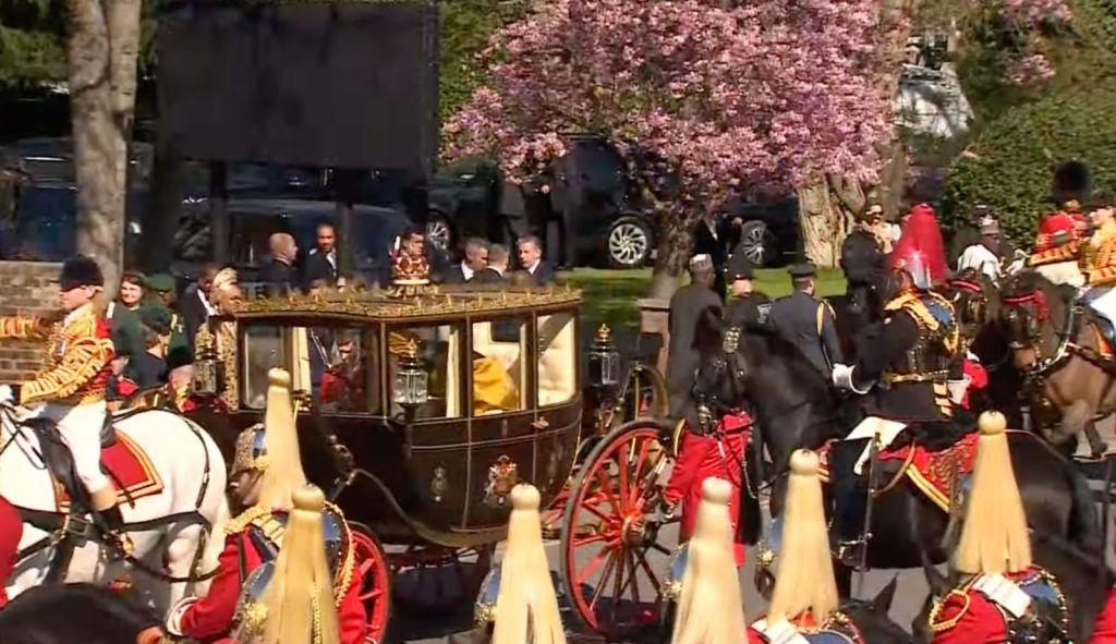 King Charles welcomes tinubu