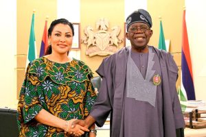 Minister Anite and Tinubu