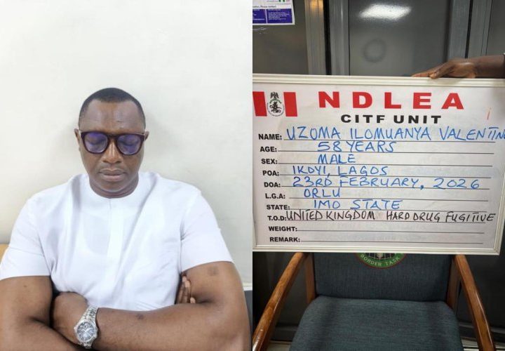 NDLEA arrests fugitive drug lord wanted in UK after 15 years on the run​